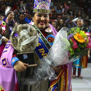 Crowning of Miss Indian World